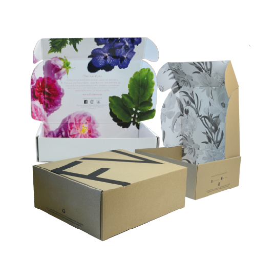 Corrugated Packaging Box Printing (Tuck Top Mailer E-com E-Flute Box)